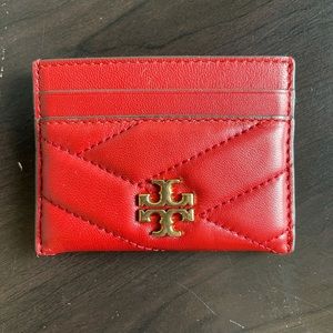 Tory Burch Kira Chevron Card Case